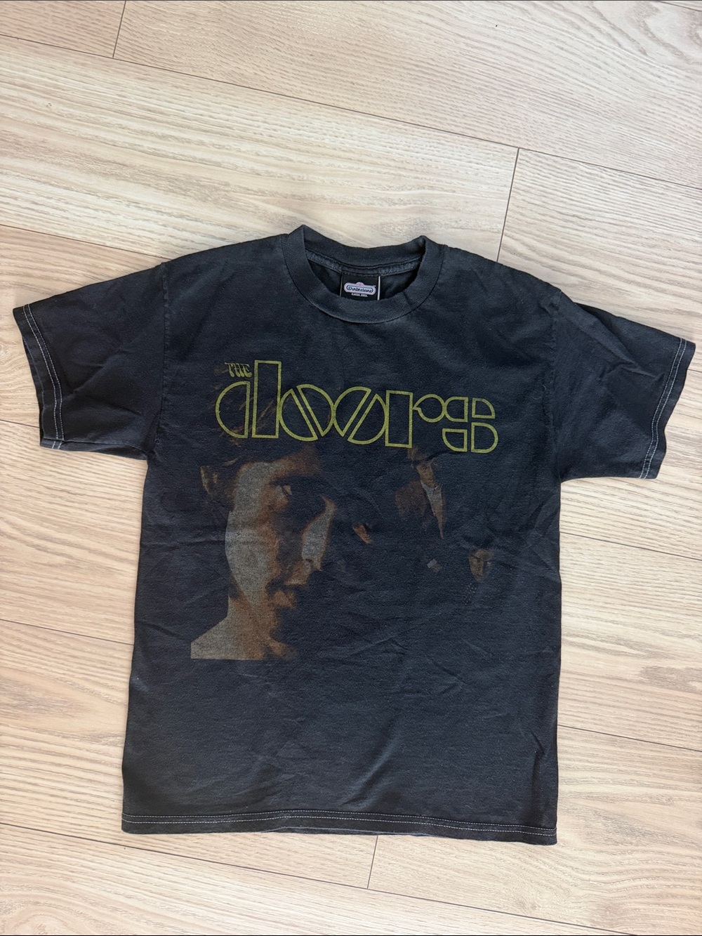 Winterland Classic Rock Vintage Y2K Big Kids The Doors Black Graphic Tee